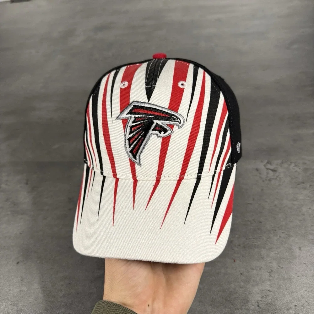 Atlanta Falcons Hat New Era Cap Youth Kids '47 Brand Laser Spike Shadow Logo‎